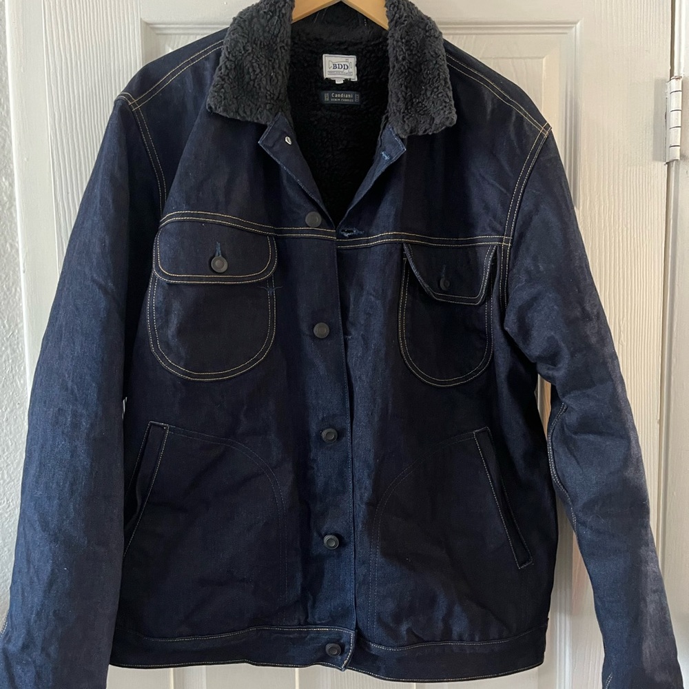 Benzak Denim Sherpa Jacket